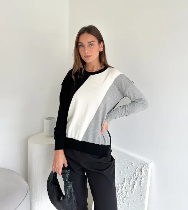 Sweater Tricolor