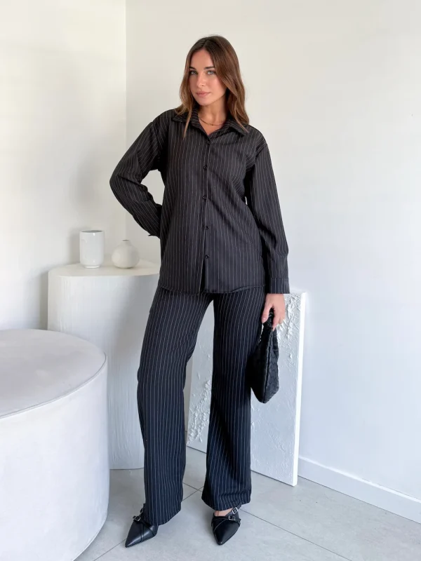 Pantalon Sastrero Rayado - Imagen 4